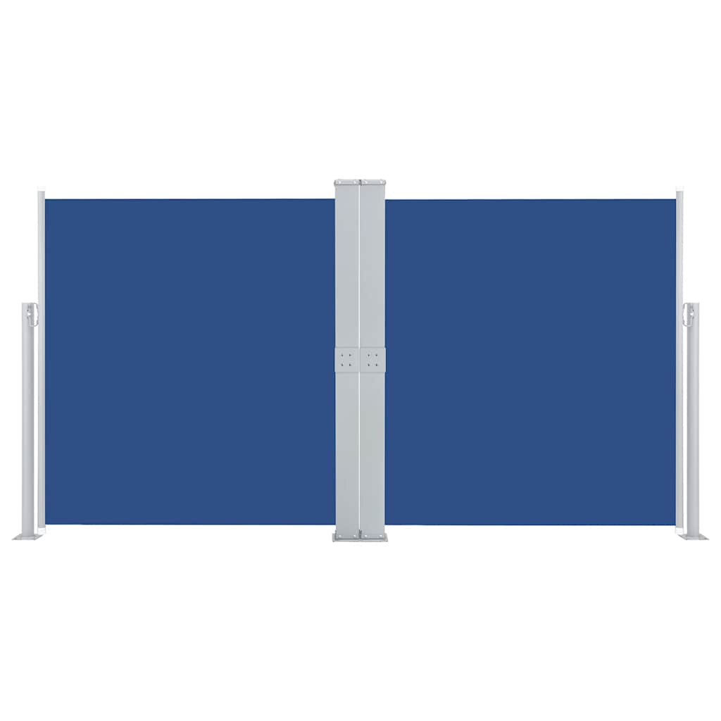 Vidaxl windscherm uittrekbaar 160x600 cm blauw