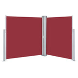 Vidaxl windscherm uittrekbaar 170x600 cm rood - afbeelding 2