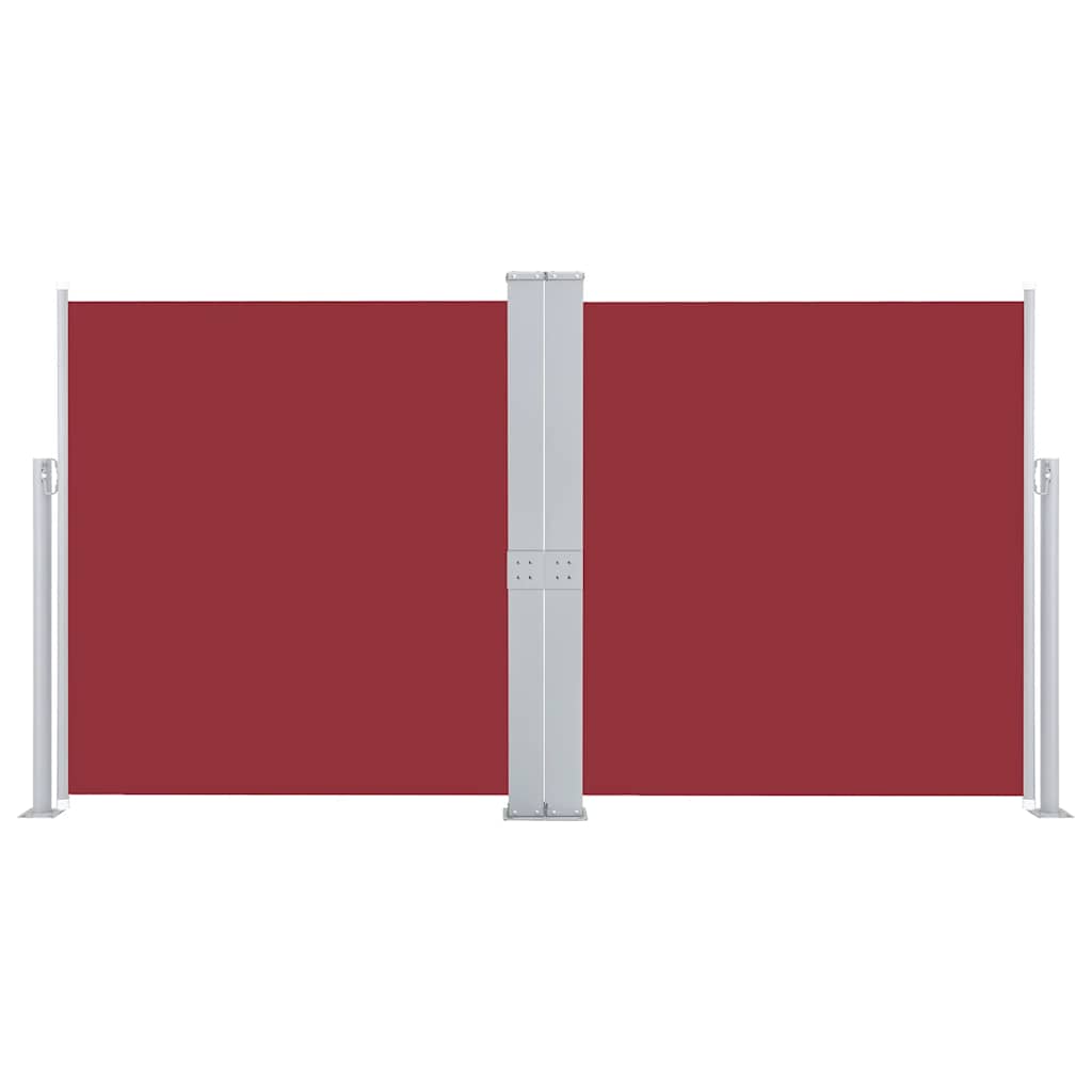 Vidaxl windscherm uittrekbaar 170x600 cm rood
