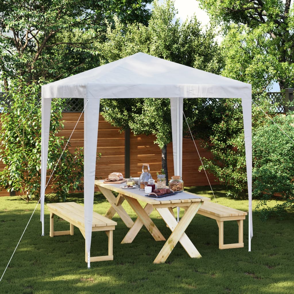Vidaxl partytent 2x2 m wit