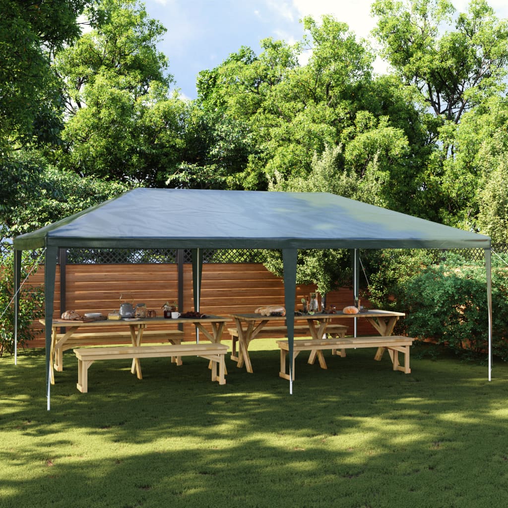 Vidaxl partytent professioneel 90 g m² 4x6 m groen