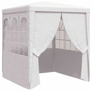 Vidaxl partytent met zijwanden professioneel 90 g m² 2,5x2,5 m wit - afbeelding 2