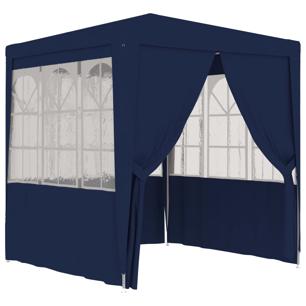 VidaXL Partytent met zijwanden professioneel 90 g m² 2,5x2,5 m blauw