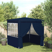 Vidaxl partytent met zijwanden professioneel 90 g m² 2,5x2,5 m blauw - afbeelding 1