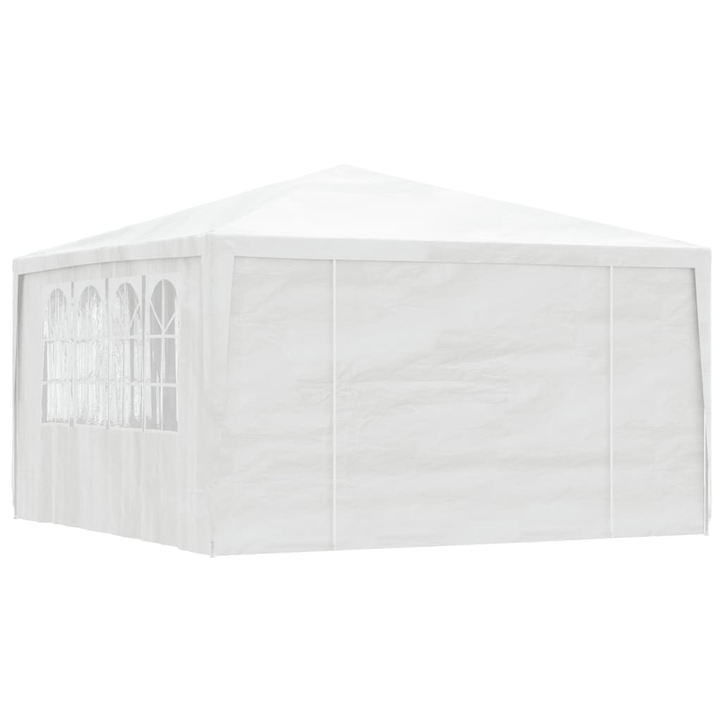 VidaXL Partytent met zijwanden professioneel 90 g m² 4x4 m wit