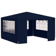 Vidaxl partytent met zijwanden professioneel 90 g m² 4x4 m blauw - afbeelding 2