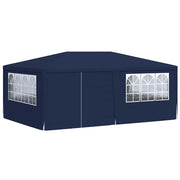 Vidaxl partytent met zijwanden professioneel 90 g m² 4x6 m blauw - afbeelding 3