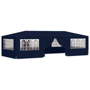 Vidaxl partytent met zijwanden professioneel 90 g m² 4x9 m blauw - afbeelding 2