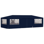 Vidaxl partytent met zijwanden professioneel 90 g m² 4x9 m blauw - afbeelding 3