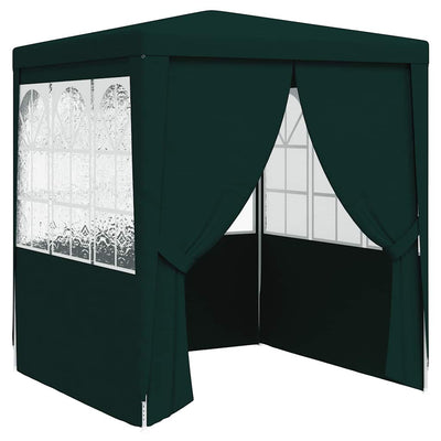Vidaxl partytent met zijwanden professioneel 90 g m² 2,5x2,5 m groen