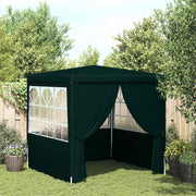 Vidaxl partytent met zijwanden professioneel 90 g m² 2,5x2,5 m groen - afbeelding 1