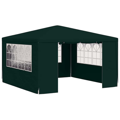Vidaxl partytent met zijwanden professioneel 90 g m² 4x4 m groen