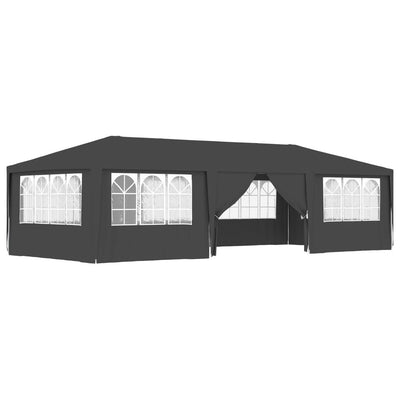 Vidaxl partytent met zijwanden professioneel 90 g m² 4x9 m antraciet
