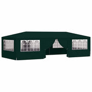 Vidaxl partytent met zijwanden professioneel 90 g m² 4x9 m groen - afbeelding 2