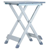 Vidaxl campingkruk 28x26x39 cm aluminium - afbeelding 1