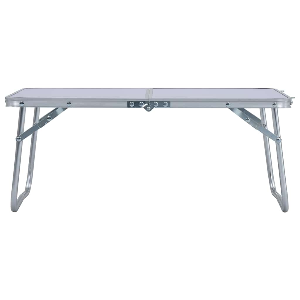 Vidaxl campingtafel inklapbaar 60x40 cm aluminium wit
