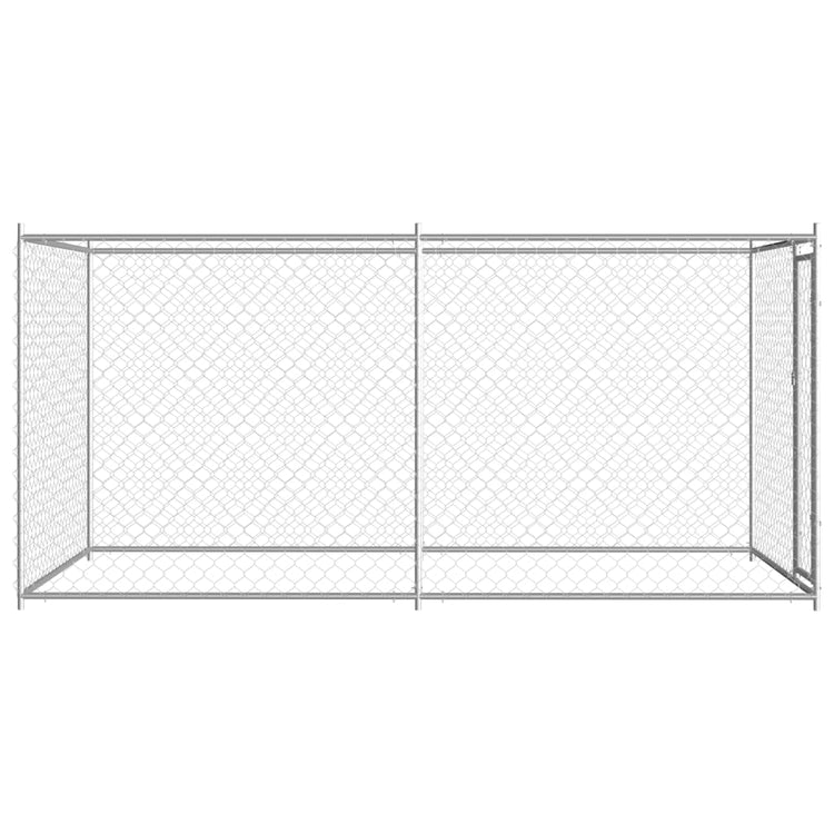 VidaXL Hondenkennel voor buiten 382x192x185 cm