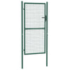 Vidaxl hekpoort staal 100x175 cm groen