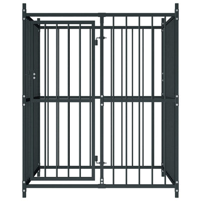 Vidaxl hondenkennel voor buiten 120x120x150 cm