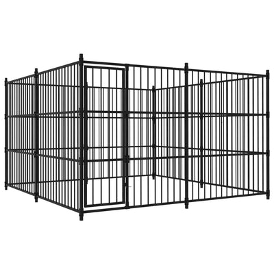 VidaXL Hondenkennel voor buiten 300x300x185 cm