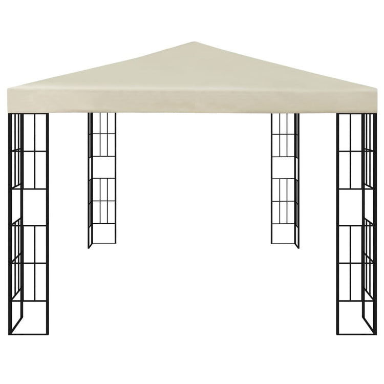 VidaXL Prieel 3x4 m crème