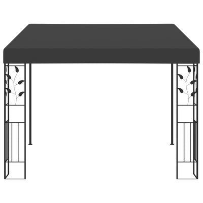 Vidaxl wandprieel 3x3x2,5 m antraciet
