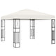 Vidaxl prieel 3x3 m stof crème