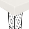 Vidaxl prieel 3x3 m stof crème