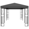 VidaXL Prieel 3x6 m stof antraciet