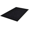 Vidaxl deurmat 117x220 cm pvc zwart