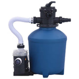 Vidaxl zandfilterpomp met timer 530 w 10980 l u - afbeelding 2