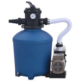 Vidaxl zandfilterpomp met timer 530 w 10980 l u - afbeelding 3