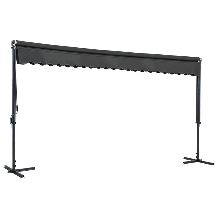 VidaXL Luifel vrijstaand 500x300 cm antraciet