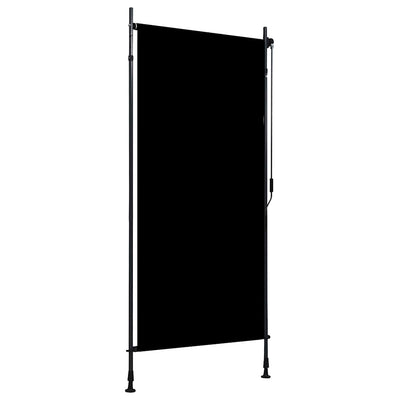 Vidaxl rolgordijn voor buiten 100x270 cm antraciet