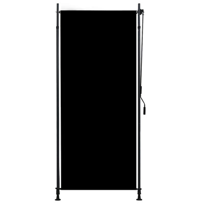 Vidaxl rolgordijn voor buiten 100x270 cm antraciet