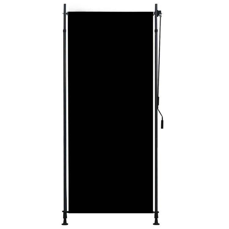 Vidaxl rolgordijn voor buiten 100x270 cm antraciet