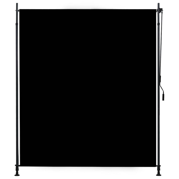 Vidaxl rolgordijn voor buiten 200x270 cm antraciet