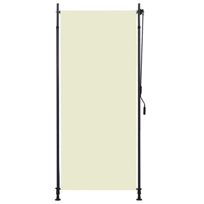 Vidaxl rolgordijn voor buiten 100x270 cm crème