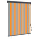 Vidaxl rolgordijn voor buiten 140x250 cm geel en blauw