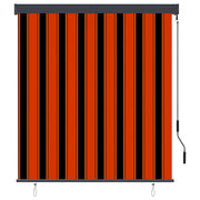 Vidaxl rolgordijn voor buiten 140x250 cm oranje en bruin - afbeelding 2