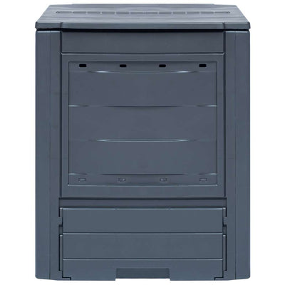 Vidaxl compostbakken 3 st 780 l 60x60x73 cm grijs