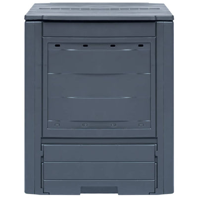 Vidaxl compostbakken 3 st 780 l 60x60x73 cm grijs