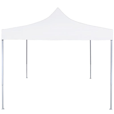 Vidaxl partytent professioneel inklapbaar 2x2 m staal wit