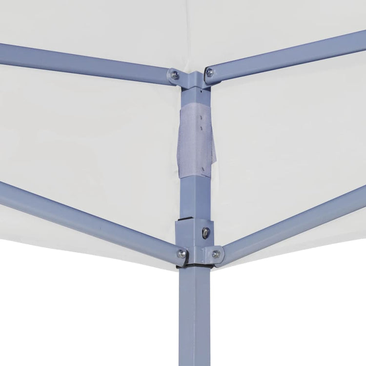 Vidaxl partytent professioneel inklapbaar 2x2 m staal wit