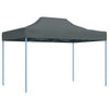 Vidaxl partytent inklapbaar 3x4 m staal antraciet