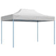 Vidaxl partytent inklapbaar 280x410x315 cm staal wit