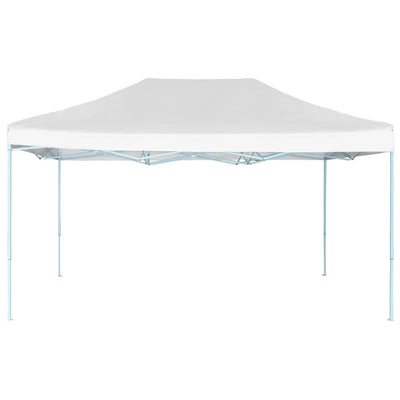 Vidaxl partytent inklapbaar 280x410x315 cm staal wit