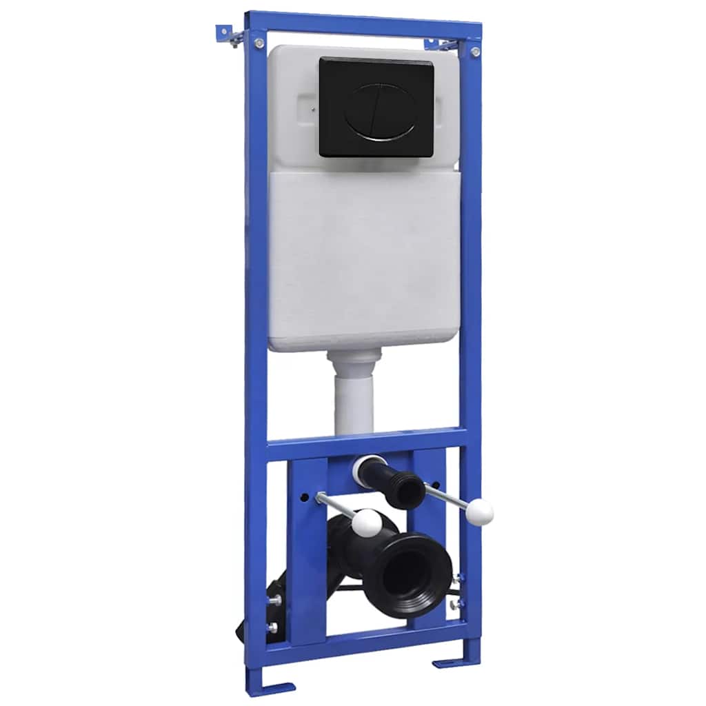 Vidaxl inbouwreservoir voor hangtoilet 11 l 41x14x(110-125) cm