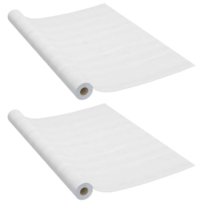 Vidaxl deurfolies zelfklevend 2 st 210x90 cm pvc withoutkleurig