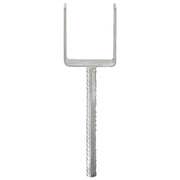 Vidaxl grondankers 6 st 10x6x30 cm gegalvaniseerd staal zilverkleurig - afbeelding 3
